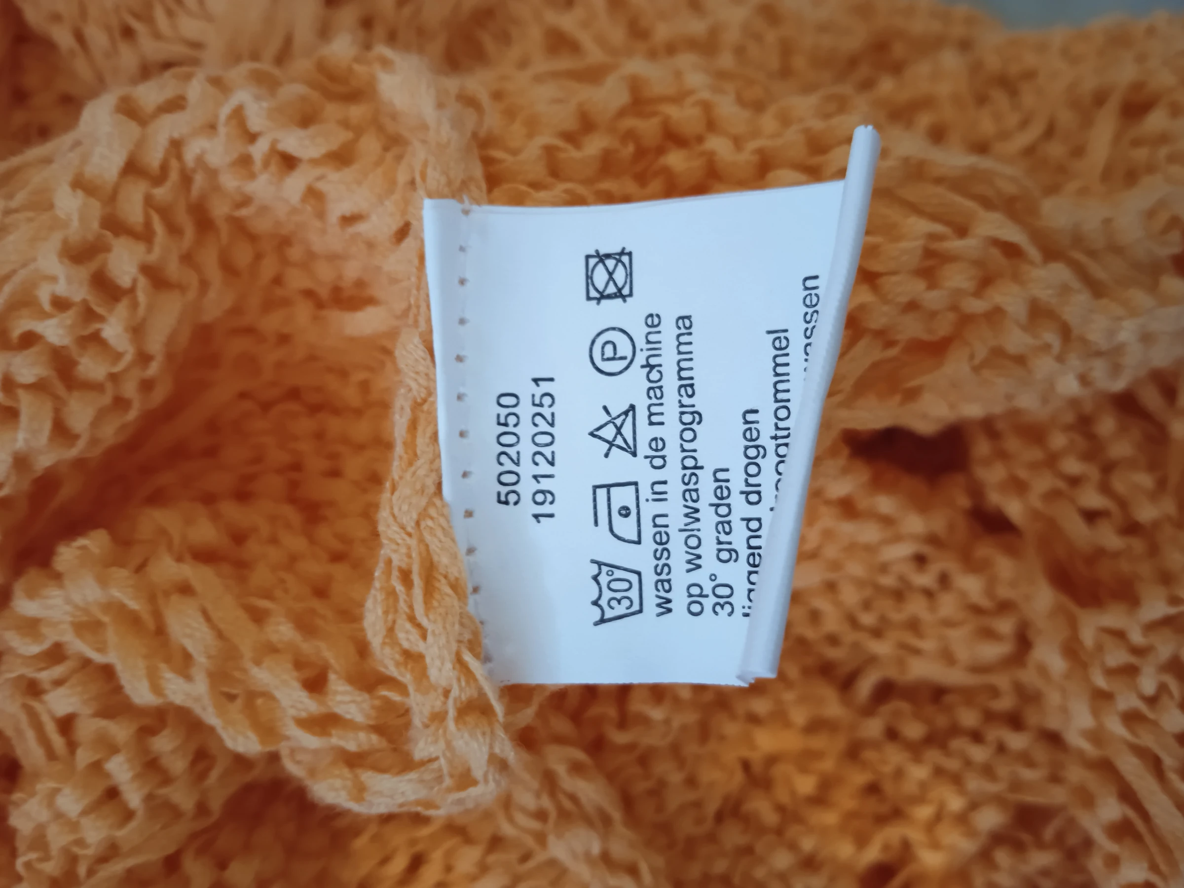 Long fluorescent orange crochet tank top Enjoy size M/38 – photo 5